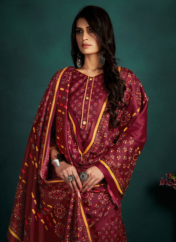 Romani Flora Exclusive Wear Designer Pashmina Collection